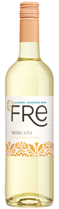 Fre Moscato, moscato, alcohol removed, fre wines, fre wine, best non alcoholic wine, best alcohol removed wine, alcohol removed moscato