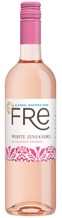 Fre White Zinfandel, white zinfandel, fre wines, fre wine, alcohol removed wine, alcohol free wine, wine, fre