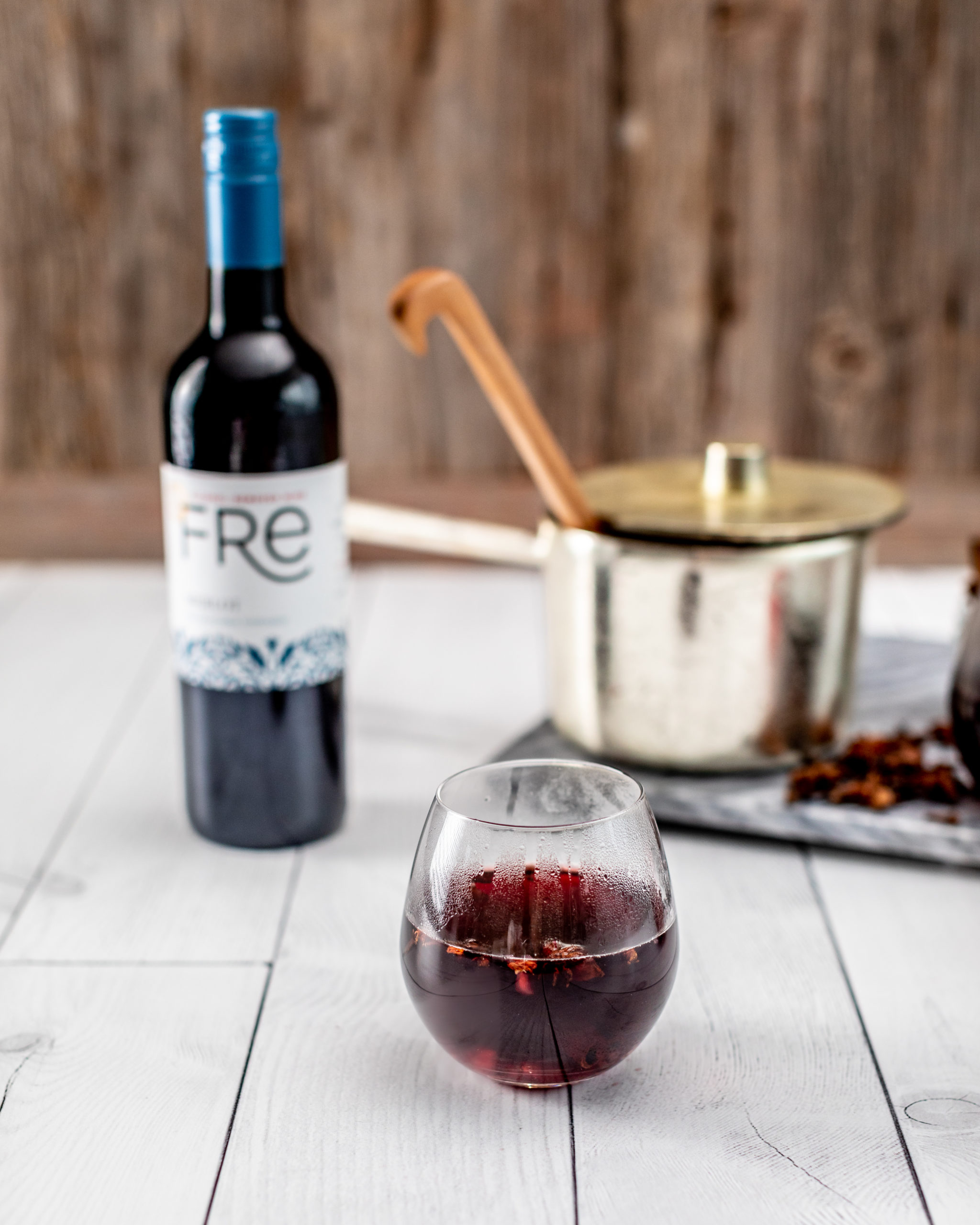mocktail, red wine mocktail, red wine cocktail, fre wine, fre wines, alcohol removed wine, alcohol free wine, mulled wine